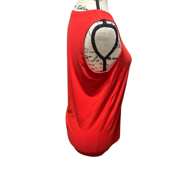 Eileen Fisher Red Crew Neck Tank Top Women’s Small - Picture 4 of 10